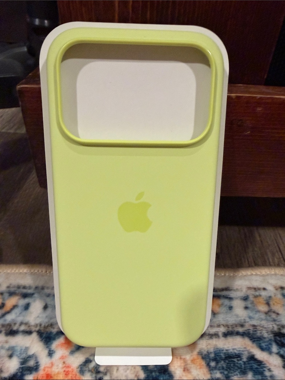 Apple iPhone 17 Pro Silicone Case in Lemon Yellow